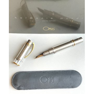 PENNA STILOGRAFICA OMAS HARMONIA MUNDI ORO 750 FOUNTAIN PEN EDIZIONE LIMITATA