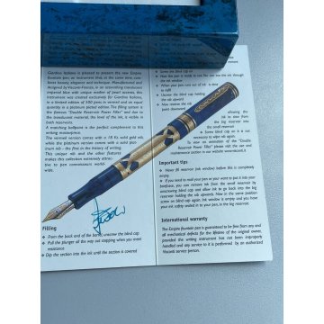 PARURE PENNA STILOGRAFICA SFERA VISCONTI EMPIRE EDIZIONE LIMITATA BOX PEN ROLL