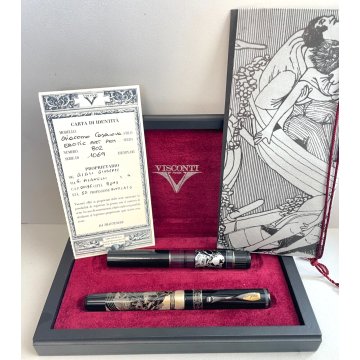 PENNA STILOGRAFICA VISCONTI EROTIC ART PEN EDIZIONE LIMITATA BOX FOUNTAIN PEN