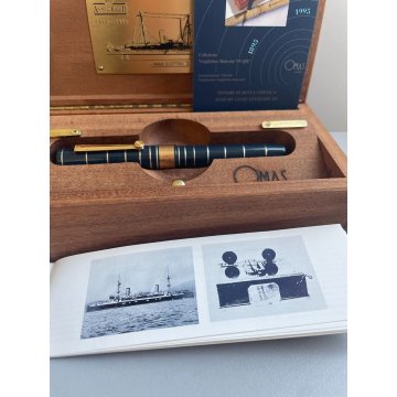 PENNA STILOGRAFICA OMAS MARCONI 100 ANNI DI RADIO FOUNTAIN PEN EDIZIONE LIMITATA