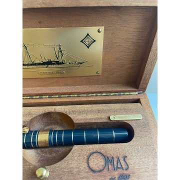 PENNA STILOGRAFICA OMAS MARCONI 100 ANNI DI RADIO FOUNTAIN PEN EDIZIONE LIMITATA