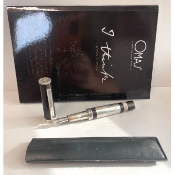 PENNA STILOGRAFICA OMAS I THINK LEGNO FOUNTAIN PEN EDIZIONE LIMITATA BROCHURE