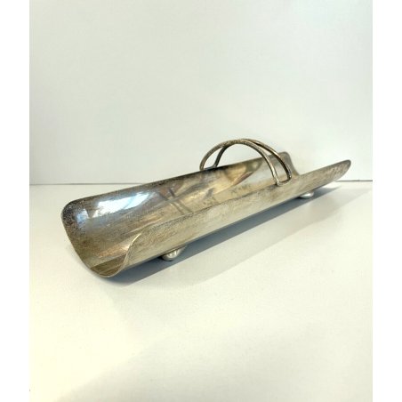 PORTAGRISSINI MODERNISTA SILVERPLATED VINTAGE METALLO ARGENTATO ART DECO' '30