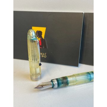 PENNA STILOGRAFICA OMAS VISION OGIVA FOUNTAIN PEN PENNINO ORO 18K SFACCETTATA