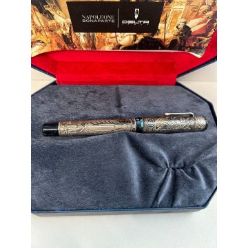 PENNA STILOGRAFICA DELTA NAPOLEONE BONAPARTE EDIZIONE LIMITATA ARGENTO 925 BOX