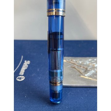 PENNA STILOGRAFICA PELIKAN DEADALUS-ICARUS M800 EDIZIONE LIMITATA ARGENTO 925