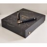WATERMAN Liaison NERO ORO nib 18k PENNA STILOGRAFICA Vintage Fountain Pen BOX