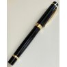 WATERMAN Liaison NERO ORO nib 18k PENNA STILOGRAFICA Vintage Fountain Pen BOX