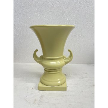 VASO CERAMICA GIALLO DESIGN Antonia Campi SOCIETA' CERAMICA ITALIANA Laveno '50