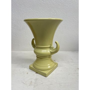 VASO CERAMICA GIALLO DESIGN Antonia Campi SOCIETA' CERAMICA ITALIANA Laveno '50