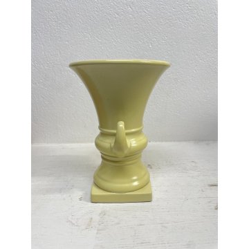 VASO CERAMICA GIALLO DESIGN Antonia Campi SOCIETA' CERAMICA ITALIANA Laveno '50