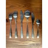 SERVIZIO POSATE 12 Pers. ACCIAIO Gottinghen 75 pz MODERN DESIGN FLATWARE CUTLERY