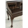 ANTICA SCRIVANIA LUIGI FILIPPO CONSOLLE NOCE MASSELLO CASSETTI SEGRETI EPOCA 900