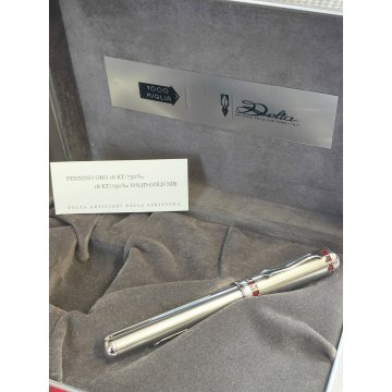 Delta 1000 MIGLIA Lim. Edition PENNA STILOGRAFICA Argento 925 FOUNTAIN PEN box