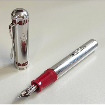 Delta 1000 MIGLIA Lim. Edition PENNA STILOGRAFICA Argento 925 FOUNTAIN PEN box