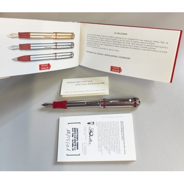 Delta 1000 MIGLIA Lim. Edition PENNA STILOGRAFICA Argento 925 FOUNTAIN PEN box