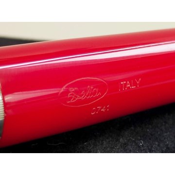 Delta GIULIETTA Lim. Edition PENNA STILOGRAFICA Rosso Argento 925 ALFA ROMEO box