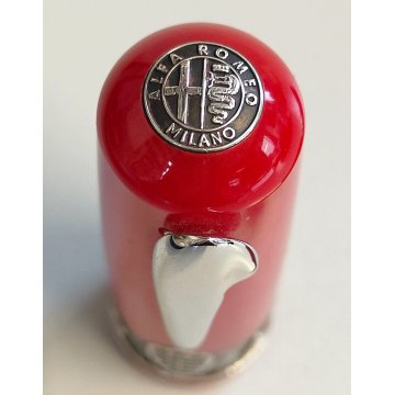 Delta GIULIETTA Lim. Edition PENNA STILOGRAFICA Rosso Argento 925 ALFA ROMEO box