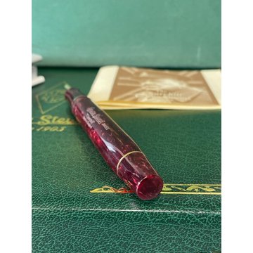 PENNA STILOGRAFICA CONWAY STEWART CHURCHILL BURGUNDY LIMITED EDITION ENGLAND