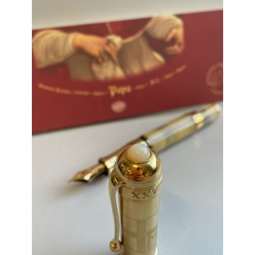 PENNA STILOGRAFICA AURORA PAPA PAOLO II EDIZIONE LIMITATA FOUNTAIN PEN BROCHURE