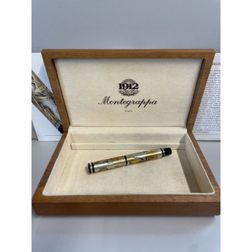 PENNA STILOGRAFICA MONTEGRAPPA ANIMALIA EDIZ. LIMITATA Argento 925 FOUNTAIN PEN