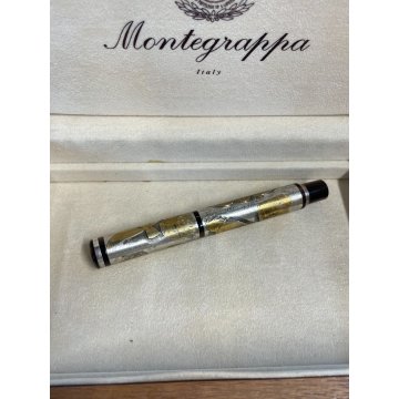 PENNA STILOGRAFICA MONTEGRAPPA ANIMALIA EDIZ. LIMITATA Argento 925 FOUNTAIN PEN