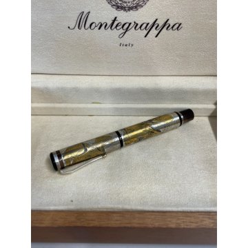 PENNA STILOGRAFICA MONTEGRAPPA ANIMALIA EDIZ. LIMITATA Argento 925 FOUNTAIN PEN