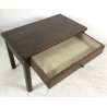 PICCOLO ANTICO TAVOLINO MASSELLO TAVOLO CASSETTO LEGNO STILE RUSTICO EPOCA 1800