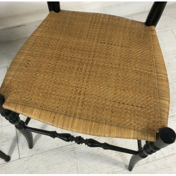 COPPIA SEDIE CHIAVARINE GAETANO DESCALZI VINTAGE CHIAVARI LEGNO CHAIR DESIGN