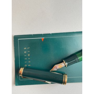 PENNA STILOGRAFICA PELIKAN GOLF EDIZIONE LIMITATA M800 FOUNTAIN PEN VERDE ORO