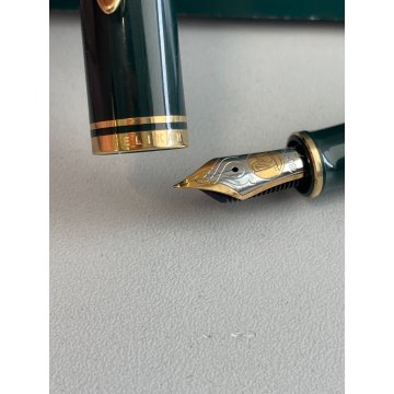 PENNA STILOGRAFICA PELIKAN GOLF EDIZIONE LIMITATA M800 FOUNTAIN PEN VERDE ORO