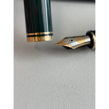 PENNA STILOGRAFICA PELIKAN GOLF EDIZIONE LIMITATA M800 FOUNTAIN PEN VERDE ORO