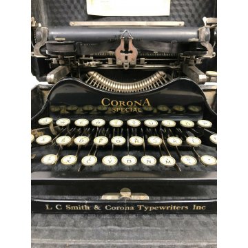 ANTICA MACCHINA SCRIVERE SMITH CORONA SPECIAL PIEGOVOLE VIAGGIO TYPEWRITERS USA 