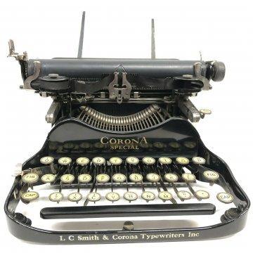 ANTICA MACCHINA SCRIVERE SMITH CORONA SPECIAL PIEGOVOLE VIAGGIO TYPEWRITERS USA 