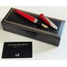 Dunhill AD 2000 PENNA STILOGRAFICA Vintage Fountain Pen ROSSO METALLIZZATO box