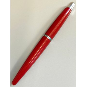 Dunhill AD 2000 PENNA STILOGRAFICA Vintage Fountain Pen ROSSO METALLIZZATO box