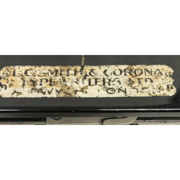 ANTICA MACCHINA SCRIVERE SMITH CORONA SPECIAL PIEGOVOLE VIAGGIO TYPEWRITERS USA 