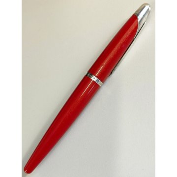 Dunhill AD 2000 PENNA STILOGRAFICA Vintage Fountain Pen ROSSO METALLIZZATO box