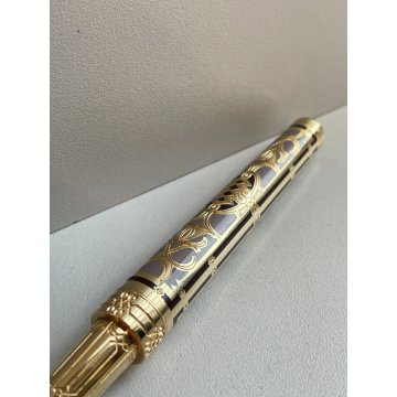 PENNA STILOGRAFICA S.T DUPONT NEW YORK 5° AVE EDIZIONE LIMITATA FOUNTAIN PEN ORO