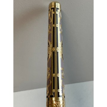 PENNA STILOGRAFICA S.T DUPONT NEW YORK 5° AVE EDIZIONE LIMITATA FOUNTAIN PEN ORO