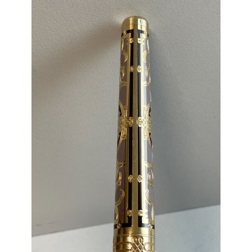 PENNA STILOGRAFICA S.T DUPONT NEW YORK 5° AVE EDIZIONE LIMITATA FOUNTAIN PEN ORO