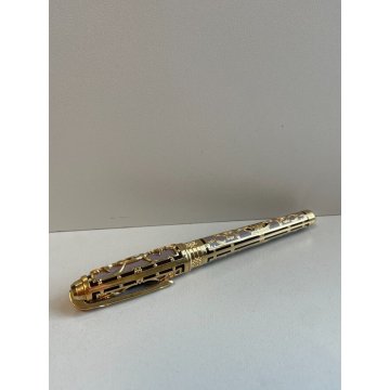 PENNA STILOGRAFICA S.T DUPONT NEW YORK 5° AVE EDIZIONE LIMITATA FOUNTAIN PEN ORO