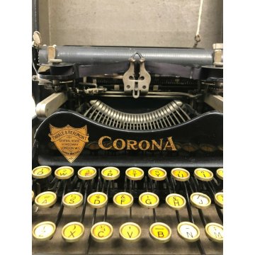 ANTICA MACCHINA SCRIVERE SMITH CORONA SPECIAL PIEGOVOLE VIAGGIO TYPEWRITERS USA 
