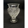VASO CRISTALLO "Ermenonville"  Marc Lalique 14,5 cm/h CLEAR CRYSTAL VINTAGE '50