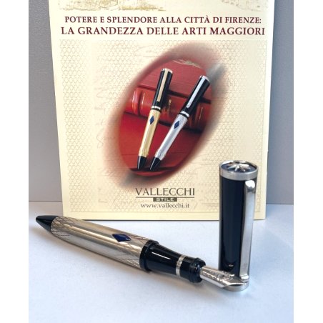 PENNA STILOGRAFICA VALLECCHI AVVOCATO ARGENTO 925 EDIZIONE LIMITATA FOUNTAIN PEN