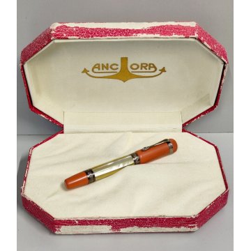 Ancora UNICA Limited Edition 1919 PENNA STILOGRAFICA Vermeil Fountain Pen BOX