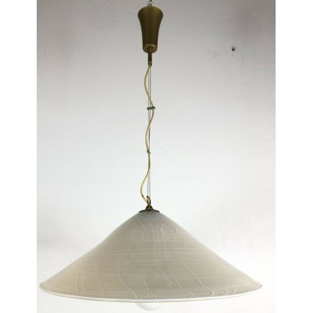 LAMPADARIO LA MURRINA FIRMATO VETRO GIANMARIA POTENZA SOFFIATO LAMPADA MURANO 