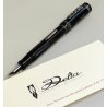 Delta ISAAC NEWTON Lim. Edition PENNA STILOGRAFICA Argento 925 FOUNTAIN PEN leva