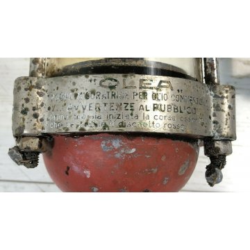 RARA ANTICA POMPA DISTRIBUTORE OLIO Olea ITALIA epoca 900 OLD VINTAGE OIL PUMP