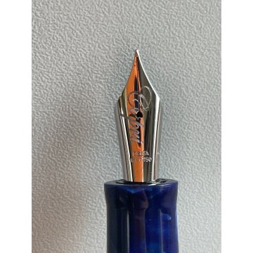 PENNA STILOGRAFICA DELTA CAPRI BLUE GROTTO EDIZIONE LIMITATA ARGENTO 925 ORO 18K